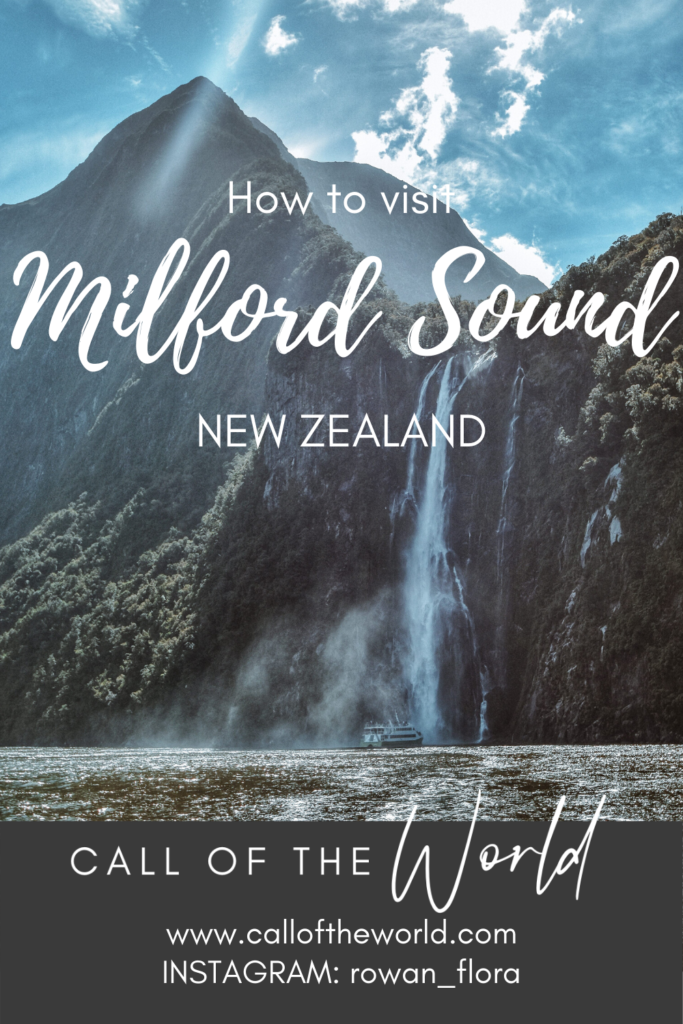 How to visit Milford Sound