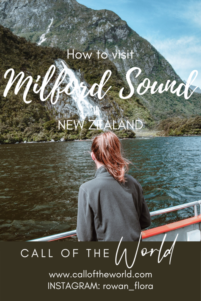 How to visit Milford Sound