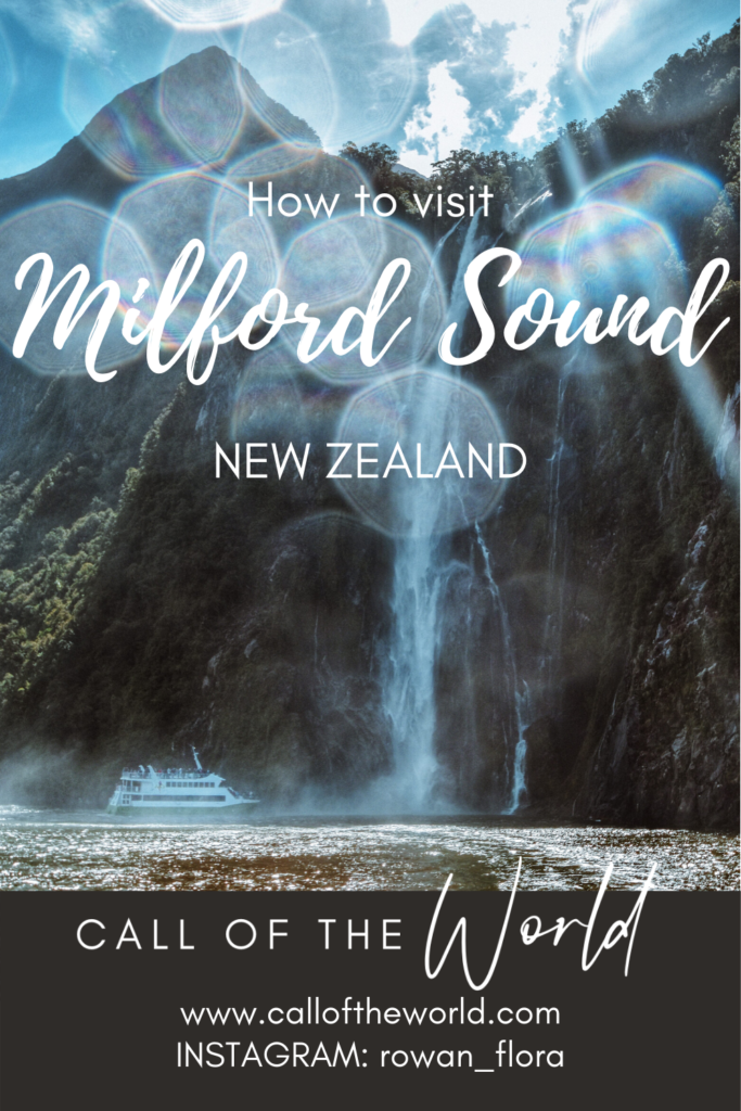 How to visit Milford Sound