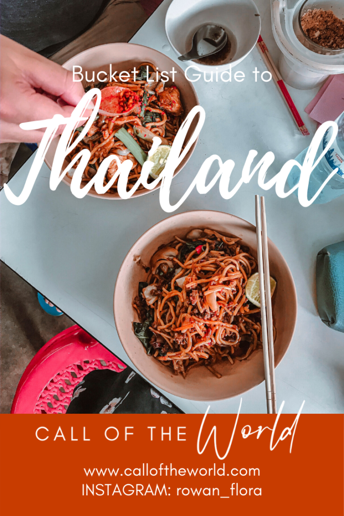 Thailand Bucket List