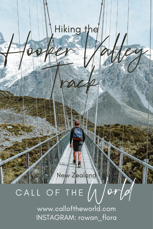 Hiking the Hooker Valley Track New Zealand