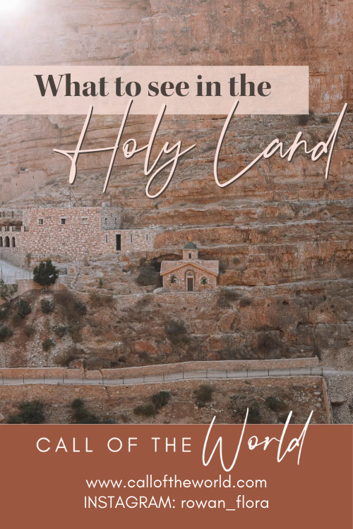 What to see in the Holy Land