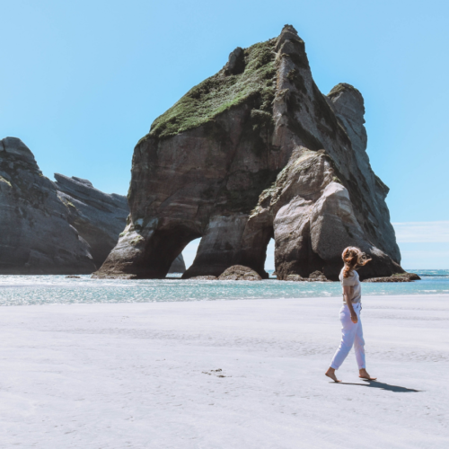 Wharariki Beach, New Zealand