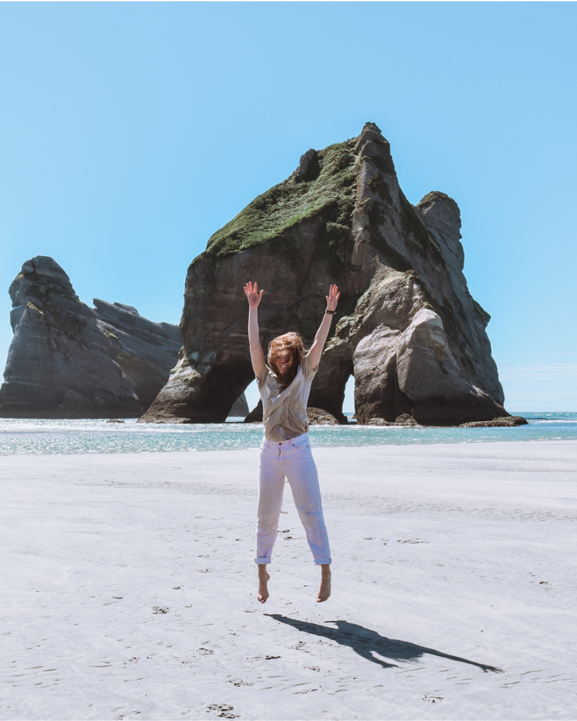 Wharariki Beach, New Zealand