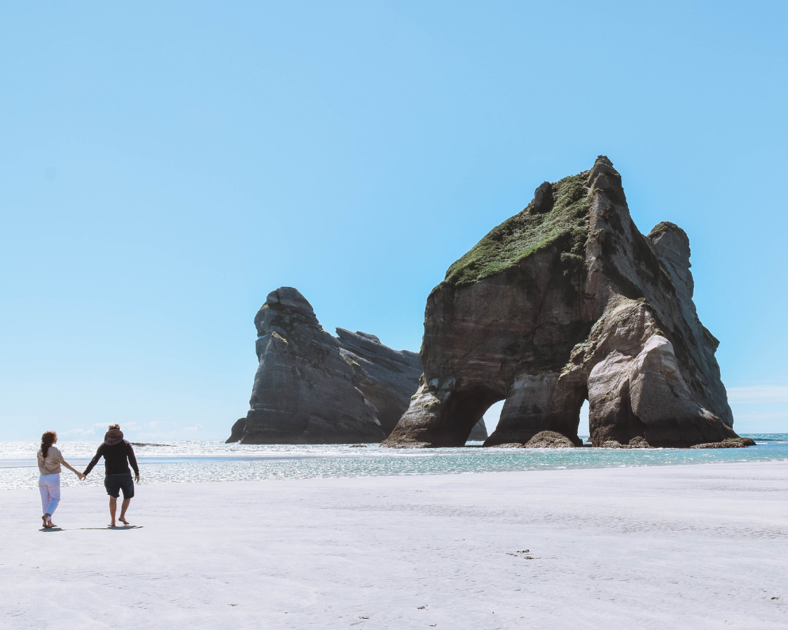 Wharariki Beach, New Zealand