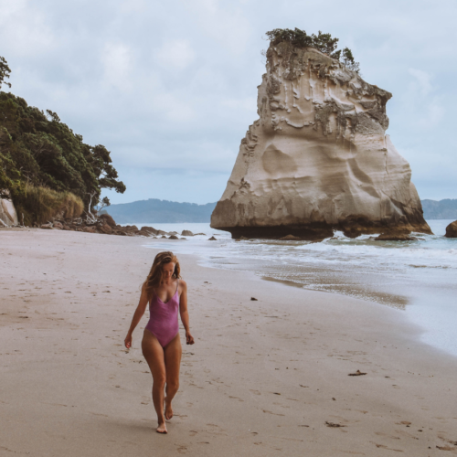 Pakiri Beach, Kite fishing, itravelNZ® - New Zealand in your pocket™