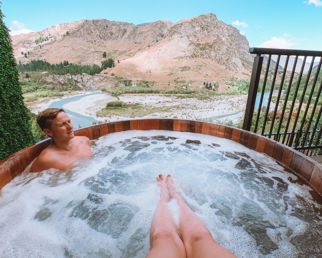 Onsen Hot Pools, Queenstown, New Zealand South Island