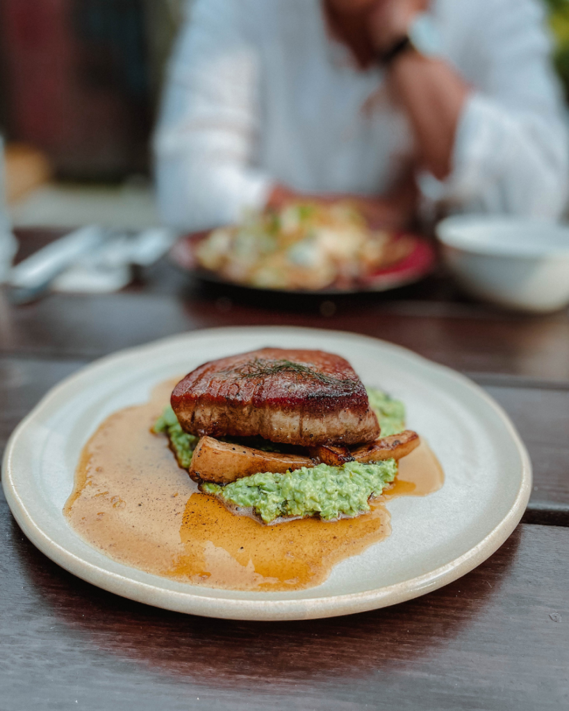 Food, Awaroa Lodge, New Zealand