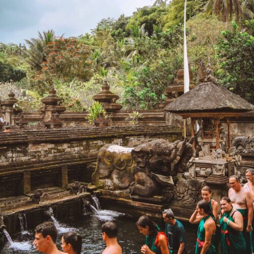 Visiting Pura Tirta Empul Temple, Ubud, Bali