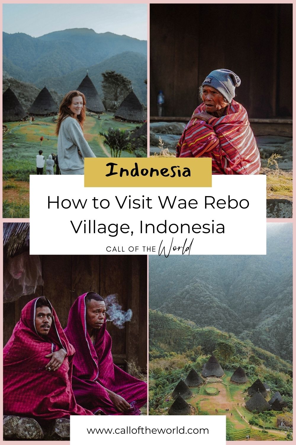 How to Visit Wae Rebo Village, Indonesia