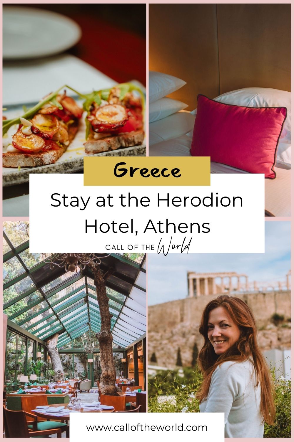 Stay at the Herodion Hotel Athens Greece