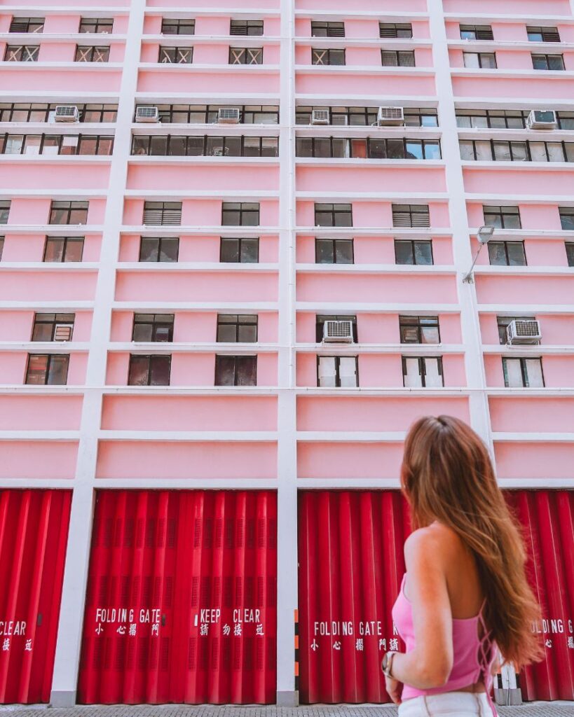 North Point Fire Station Pink Photo Spots in Hong Kong You Must Visit