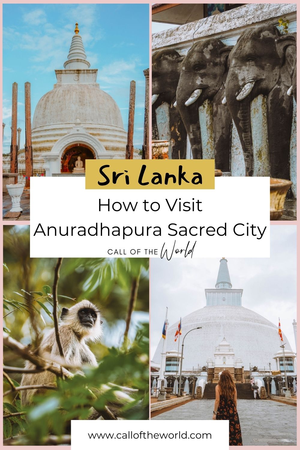 How to Visit Anuradhapura Sacred City, Sri Lanka