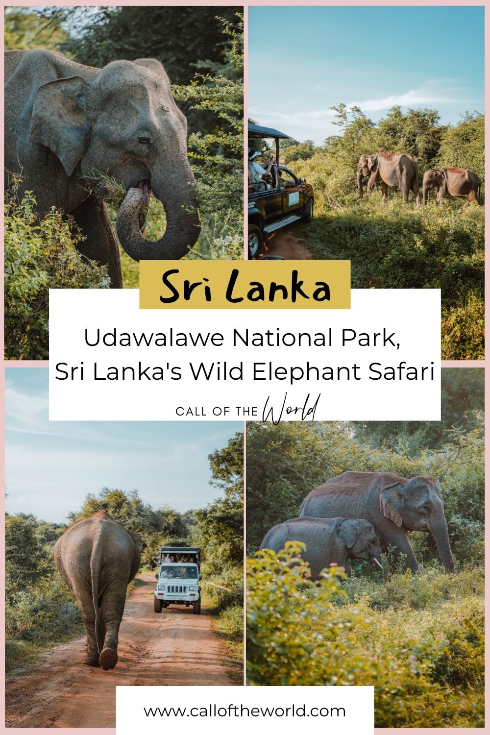 How to Visit Udawalawe National Park, Sri Lanka's Wild Elephant Safari