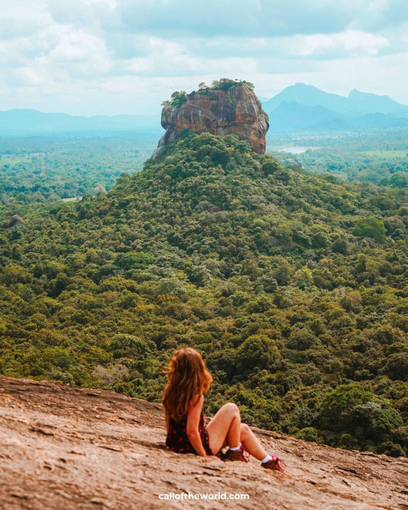 How to Spend 3 Weeks in Sri Lanka: Epic Itinerary. Lion Rock Sigiriya. Pidurangala Rock.