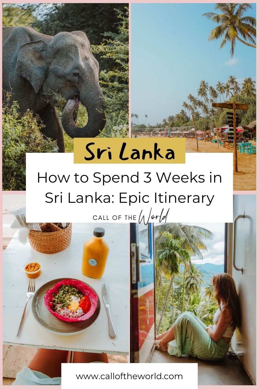 How to Spend 3 Weeks in Sri Lanka: Epic Itinerary